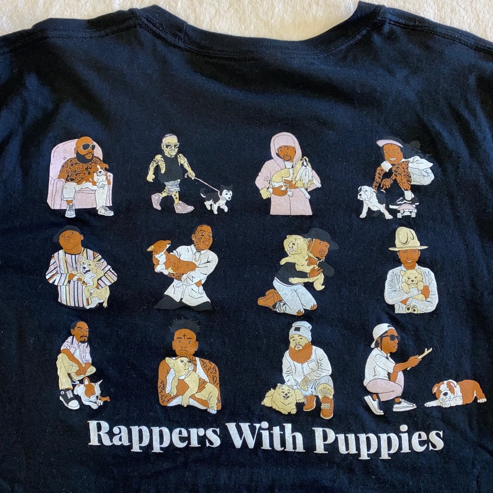 Rappers with Puppies T-shirt